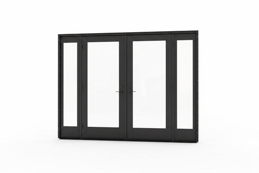 Door, exterior, French, CV1