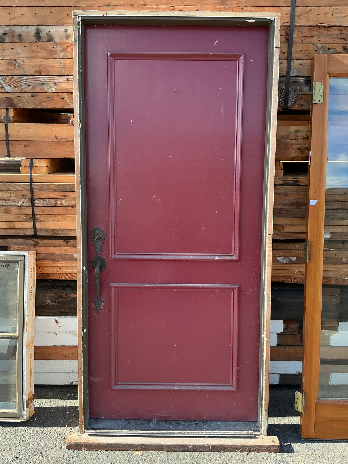 Exterior Door, 2 panel, TRP