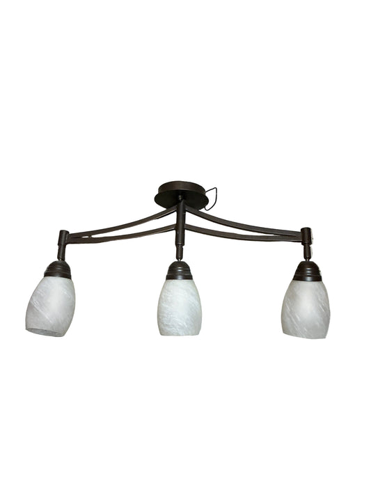 Chandelier Multi Arm 3 Glass TRP