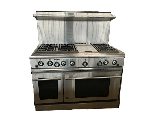 GE Monogram 6 Burner Double Oven Trp
