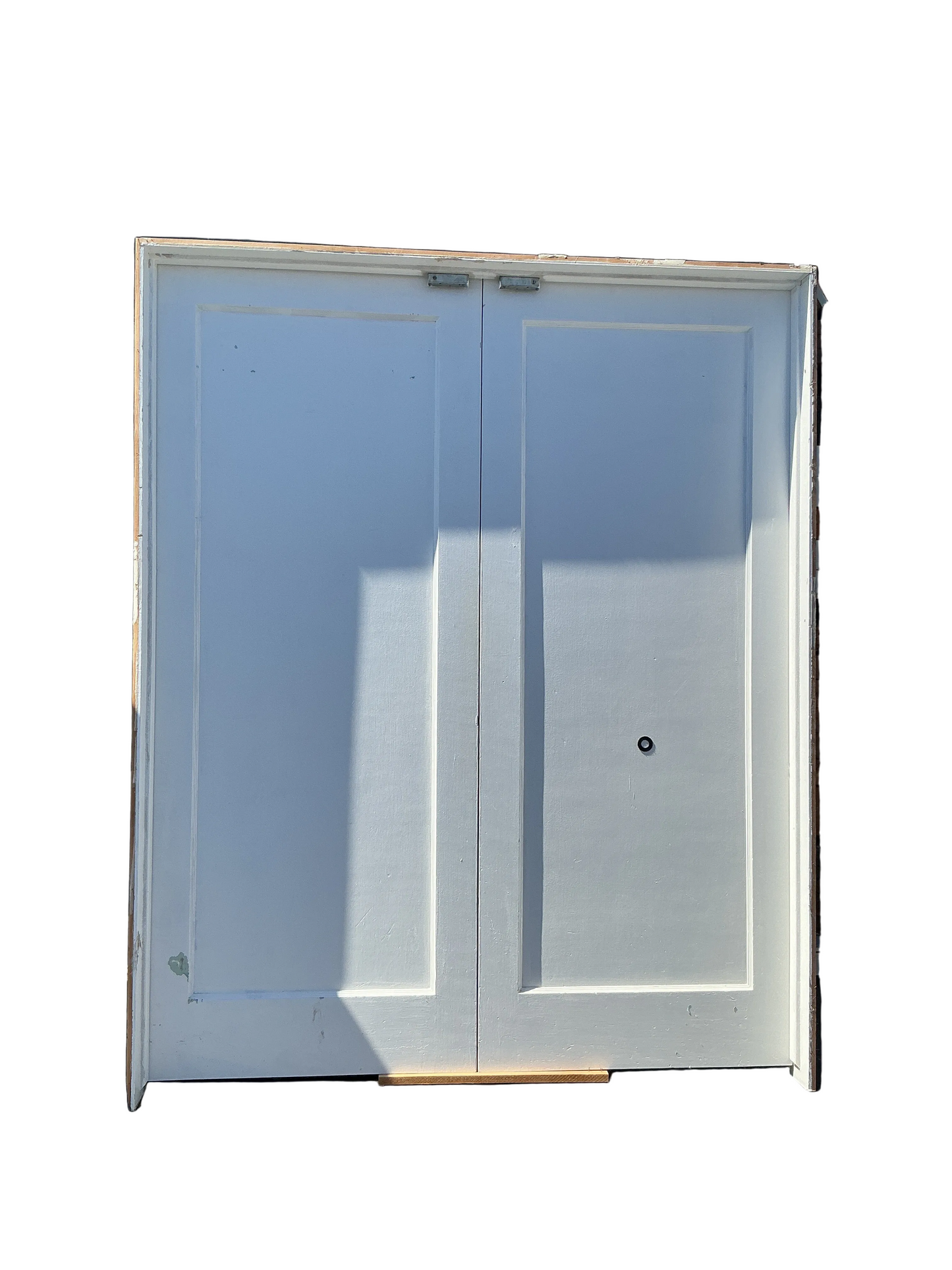 Interior double door, white, 64", CY2