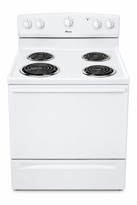 Stove · Amana · Electric · White · 30 · TRP