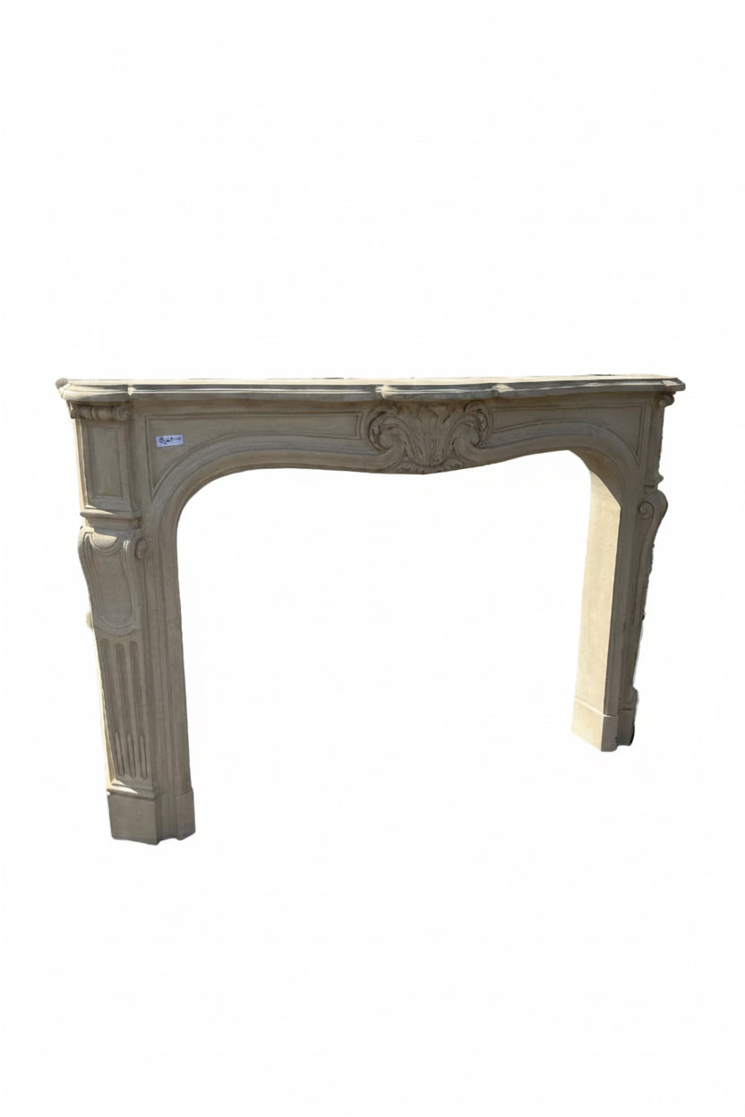Fireplace mantel, stone, CW9
