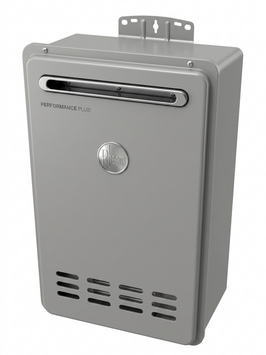 Water Heater, thankless, Rheem, CU5