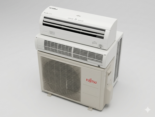Split Ac Unit, Fujitsu, 2 Pcs, TRP