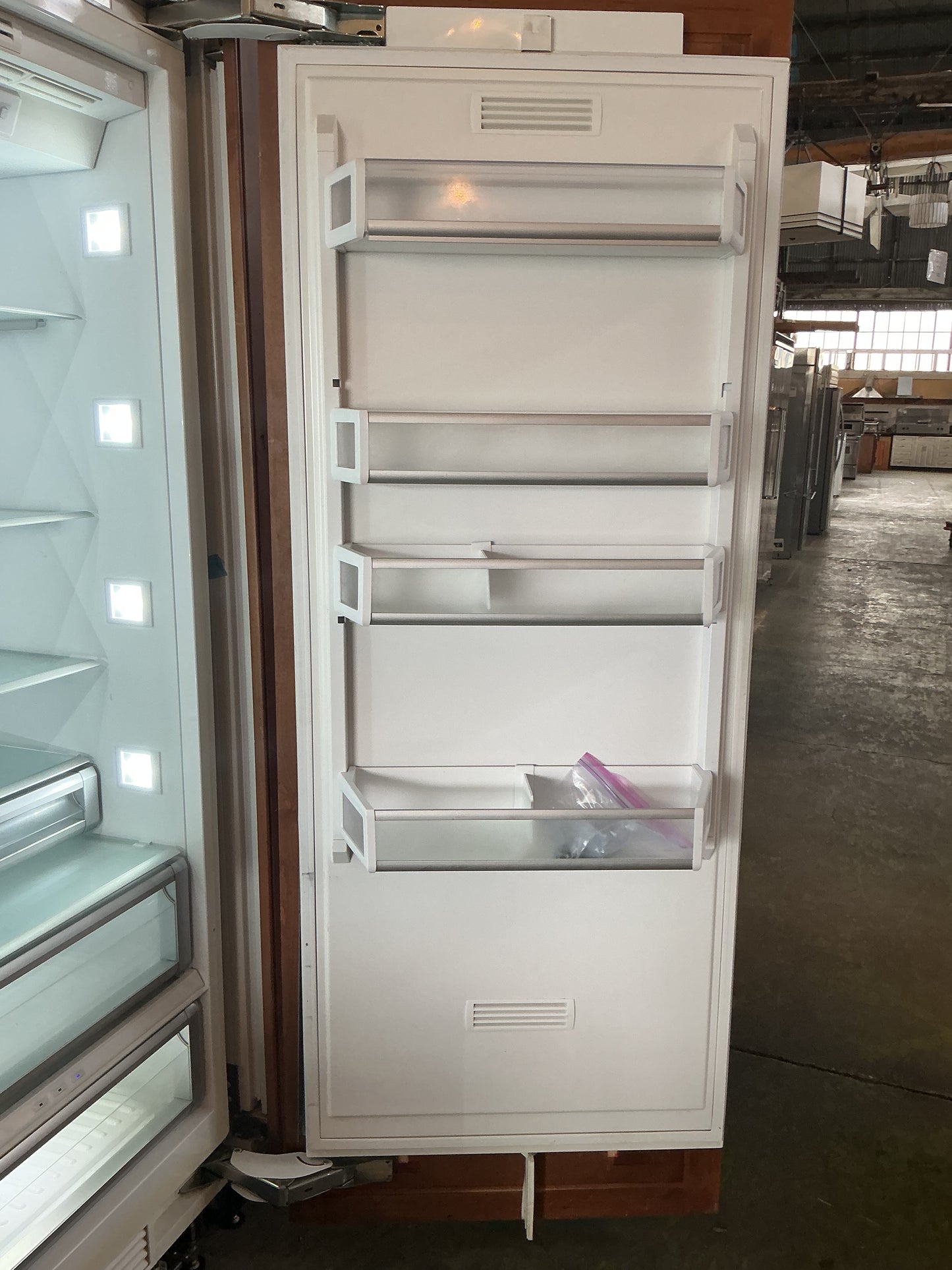 Refrigerator, Thermador, fridge and freezer set, 30 1/2", CX9