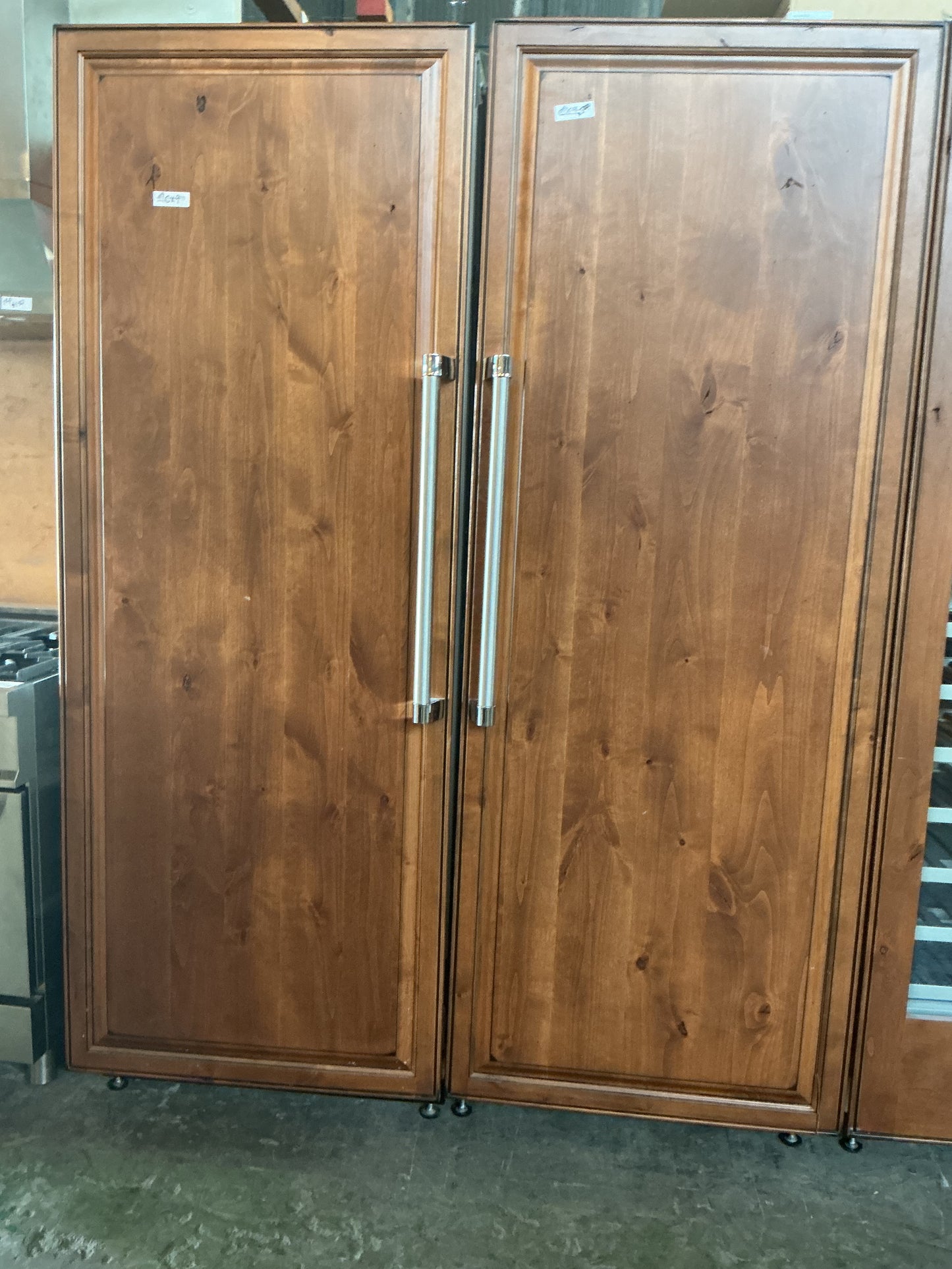 Refrigerator, Thermador, fridge and freezer set, 30 1/2", CX9