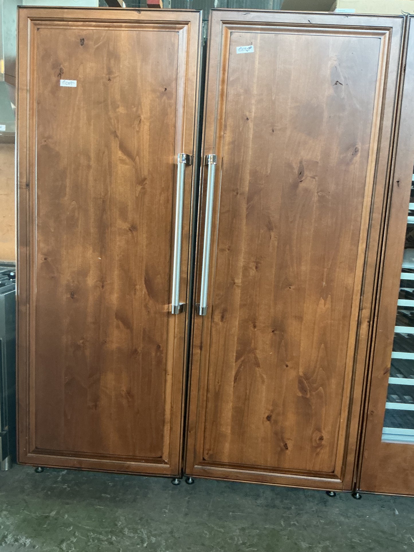 Refrigerator, Thermador, fridge and freezer set, 30 1/2", CX9