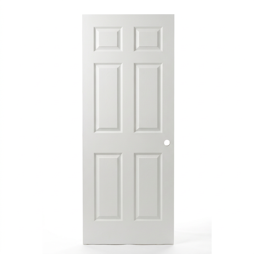 Interior Door, 6 Panel, TRP