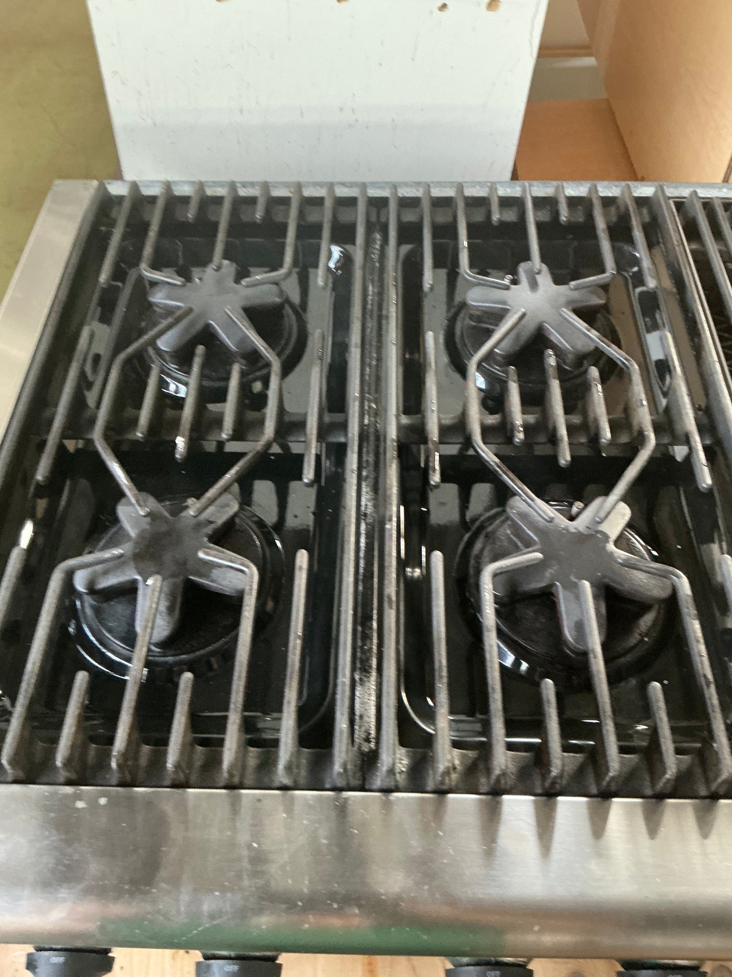 Cooktop, Thermador, gas, 48", 4-burner + grill, CV1