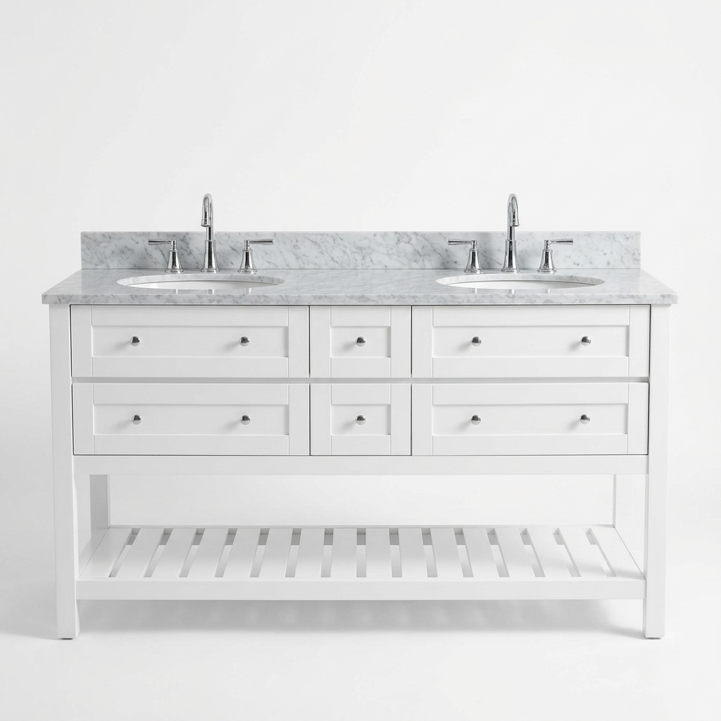 Bathroom Vanity, Double, New, TRP