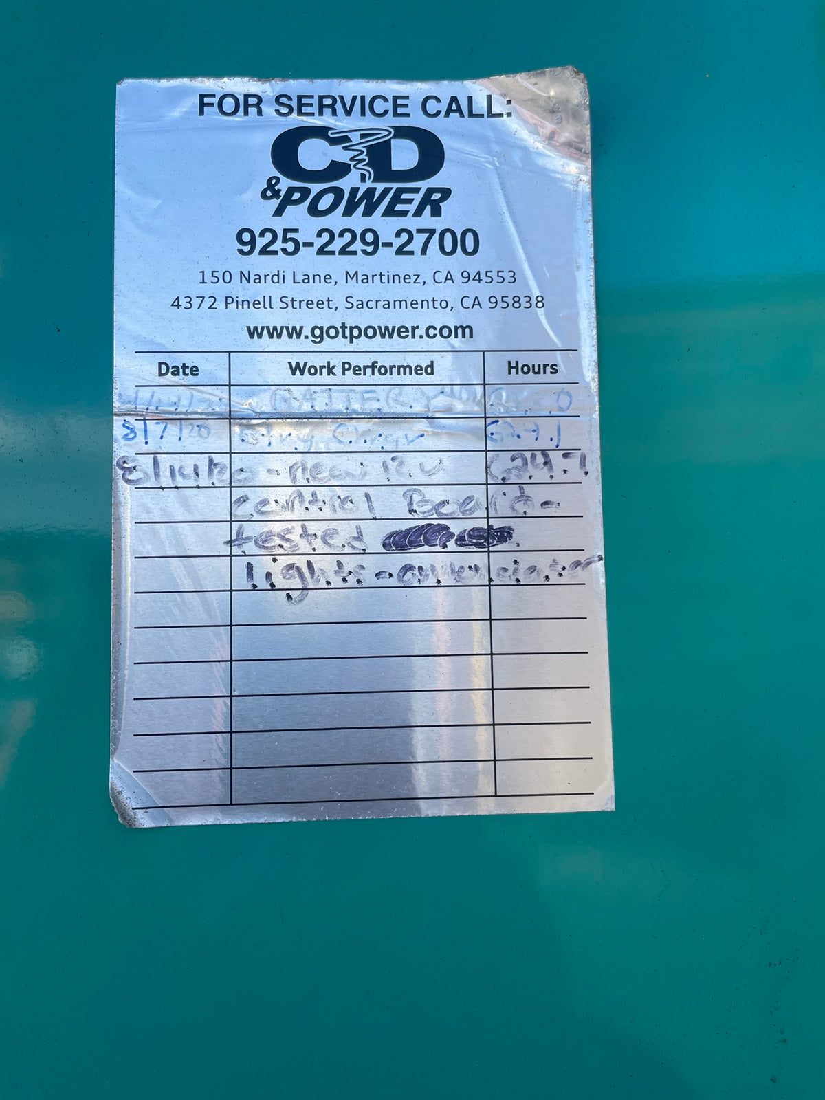 Cummins Onon 80kW Diesel Commercial Generator