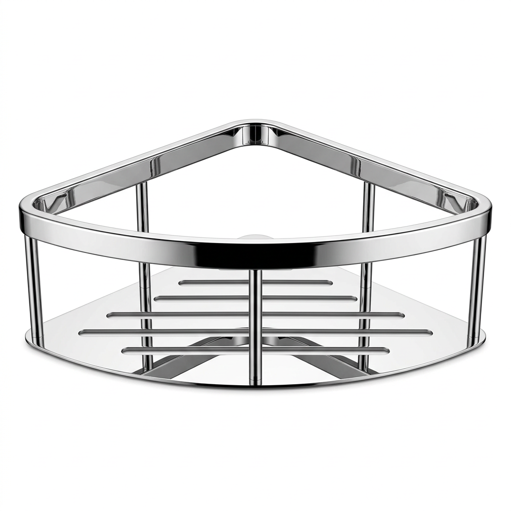 Contour Corner Basket for Bathroom