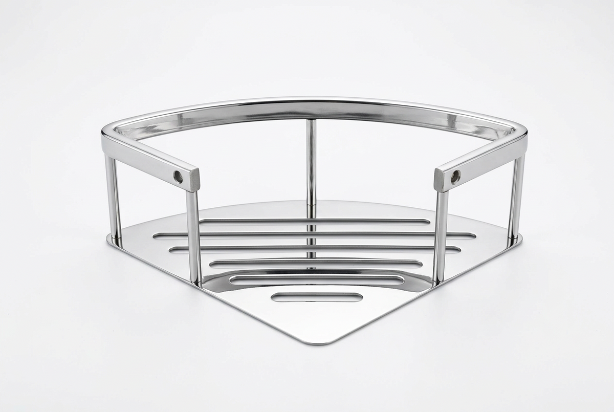 Contour Corner Basket for Bathroom