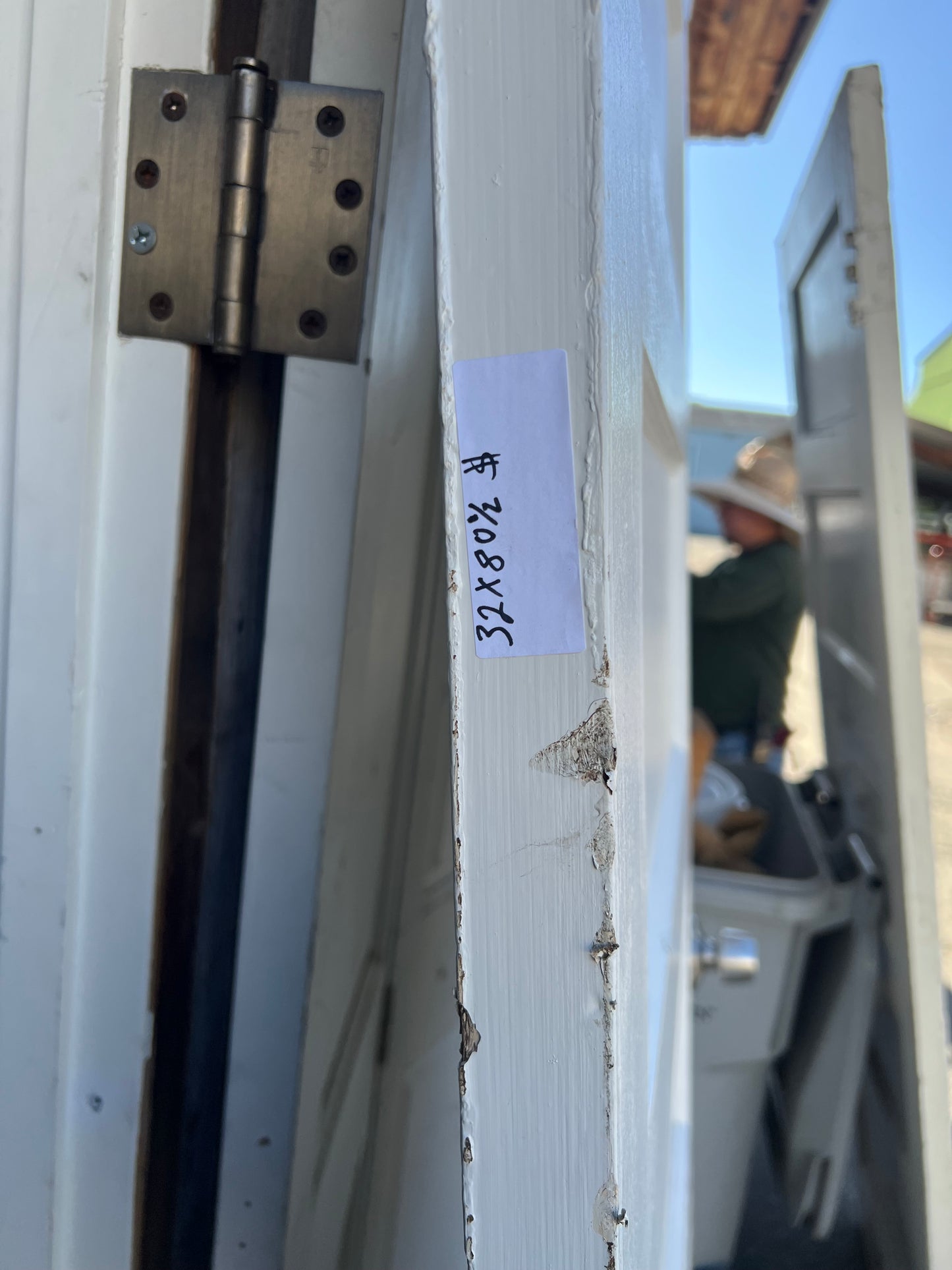 White interior door 32x80.5 | The ReUse People Oakland
