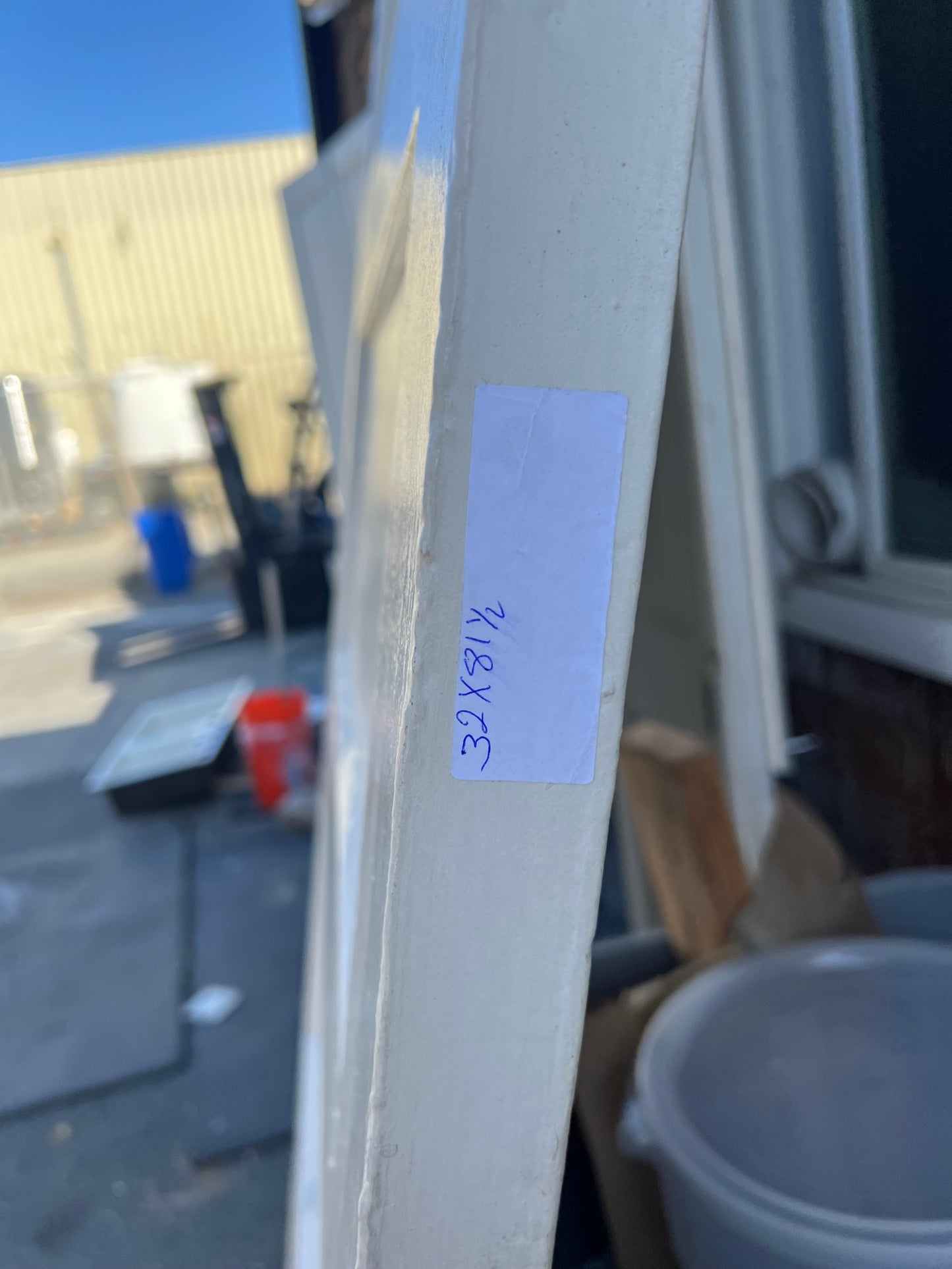White interior door 32x81.5 | The ReUse People Oakland