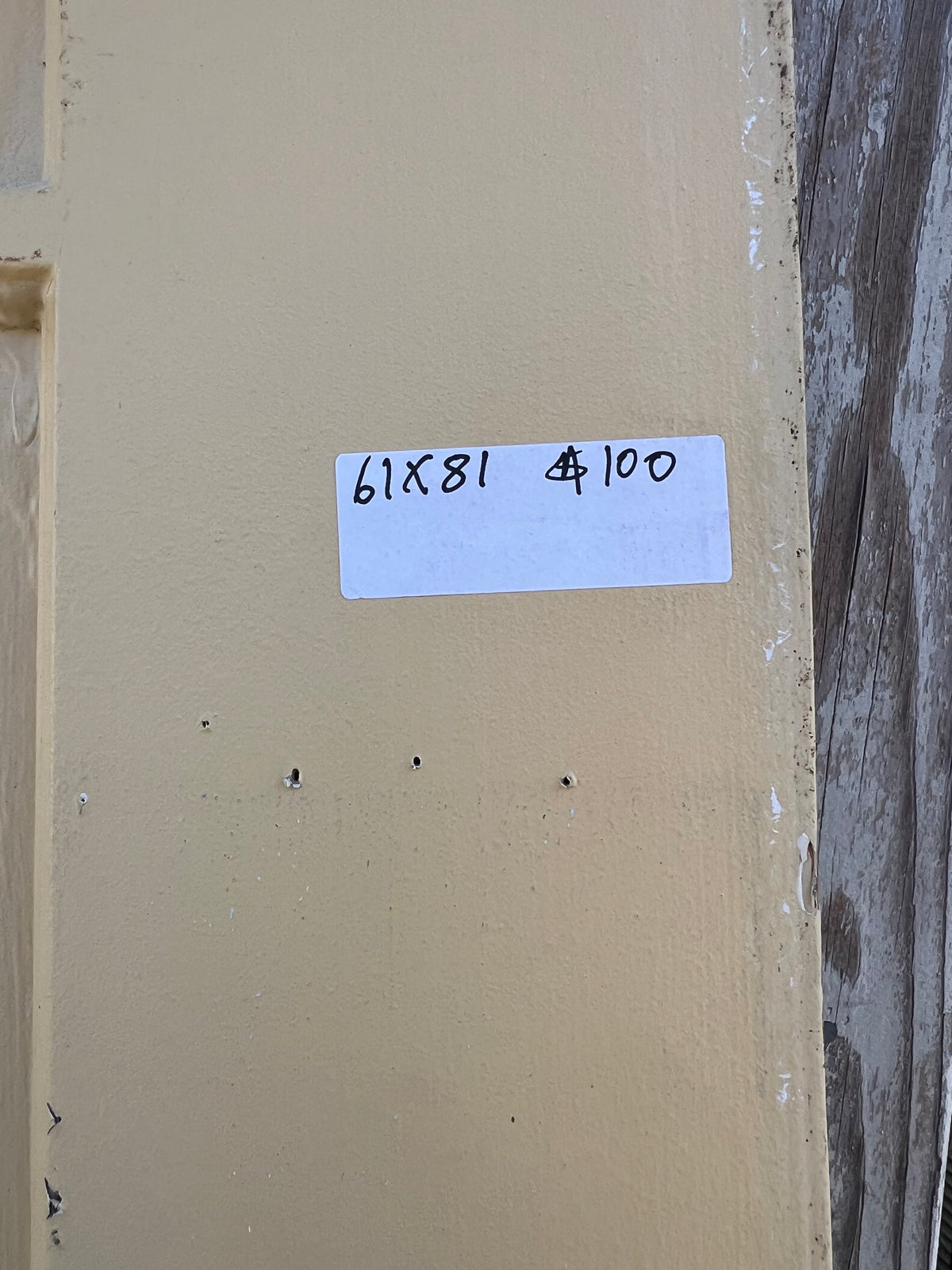 Cream interior double door 61x81 | The ReUse People Oakland