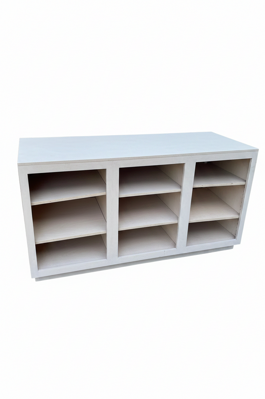 Shelf · Open Wood · 3-Section · 63×35×24 · TRP