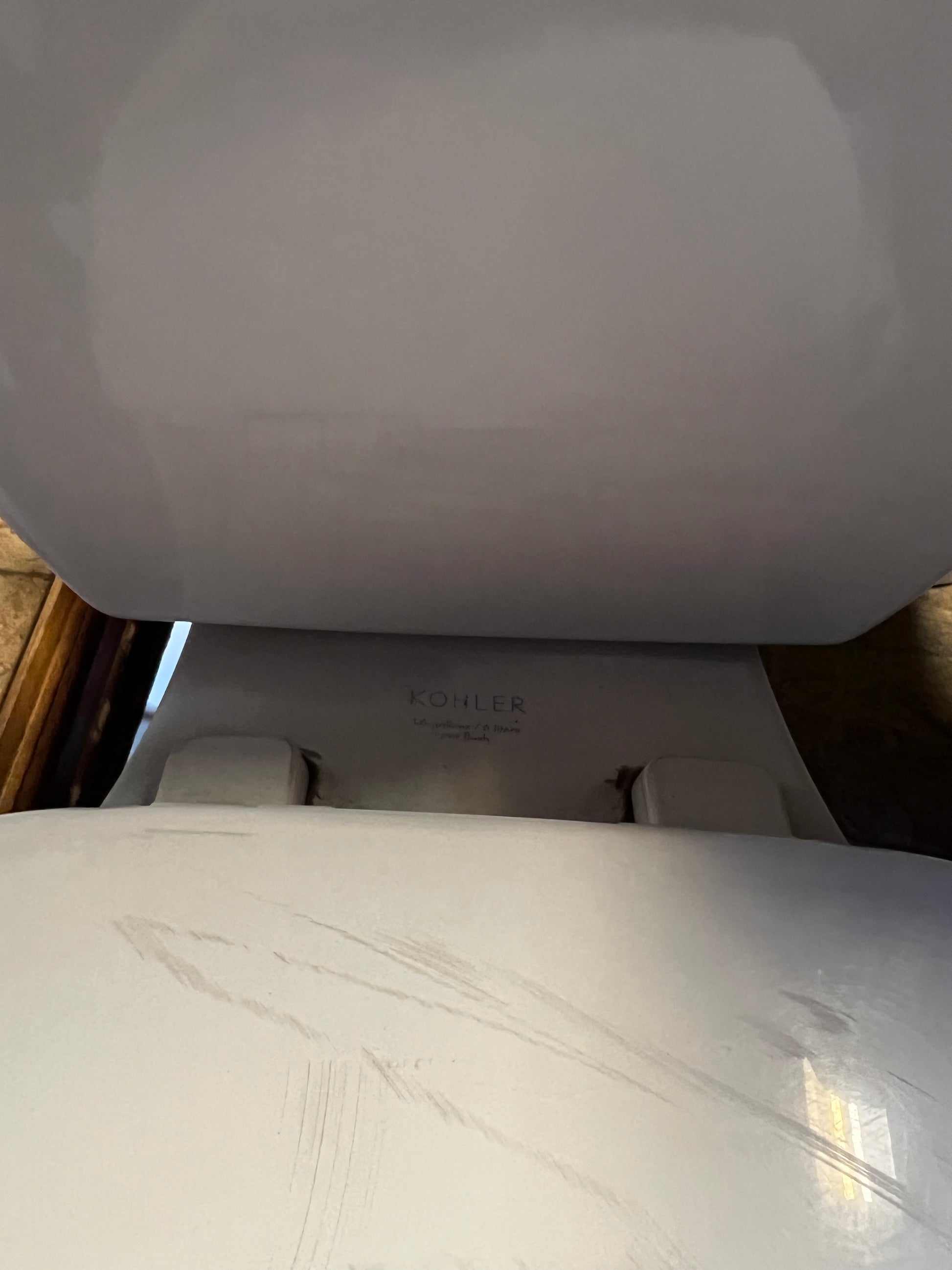 Kohler two-piece toilet white BD7 | The ReUse People Oakland