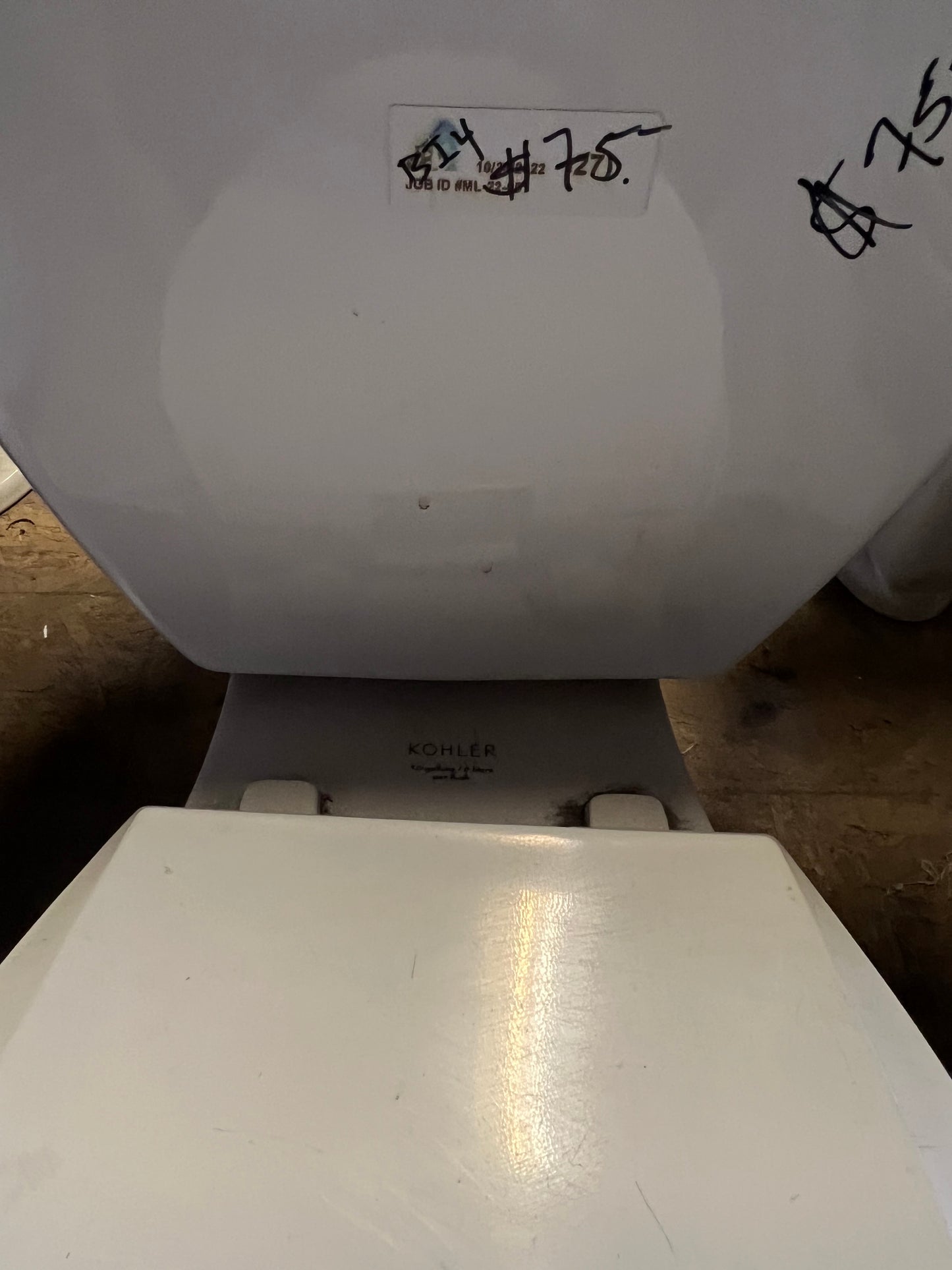 Kohler two-piece toilet white B14 | The ReUse People Oakland