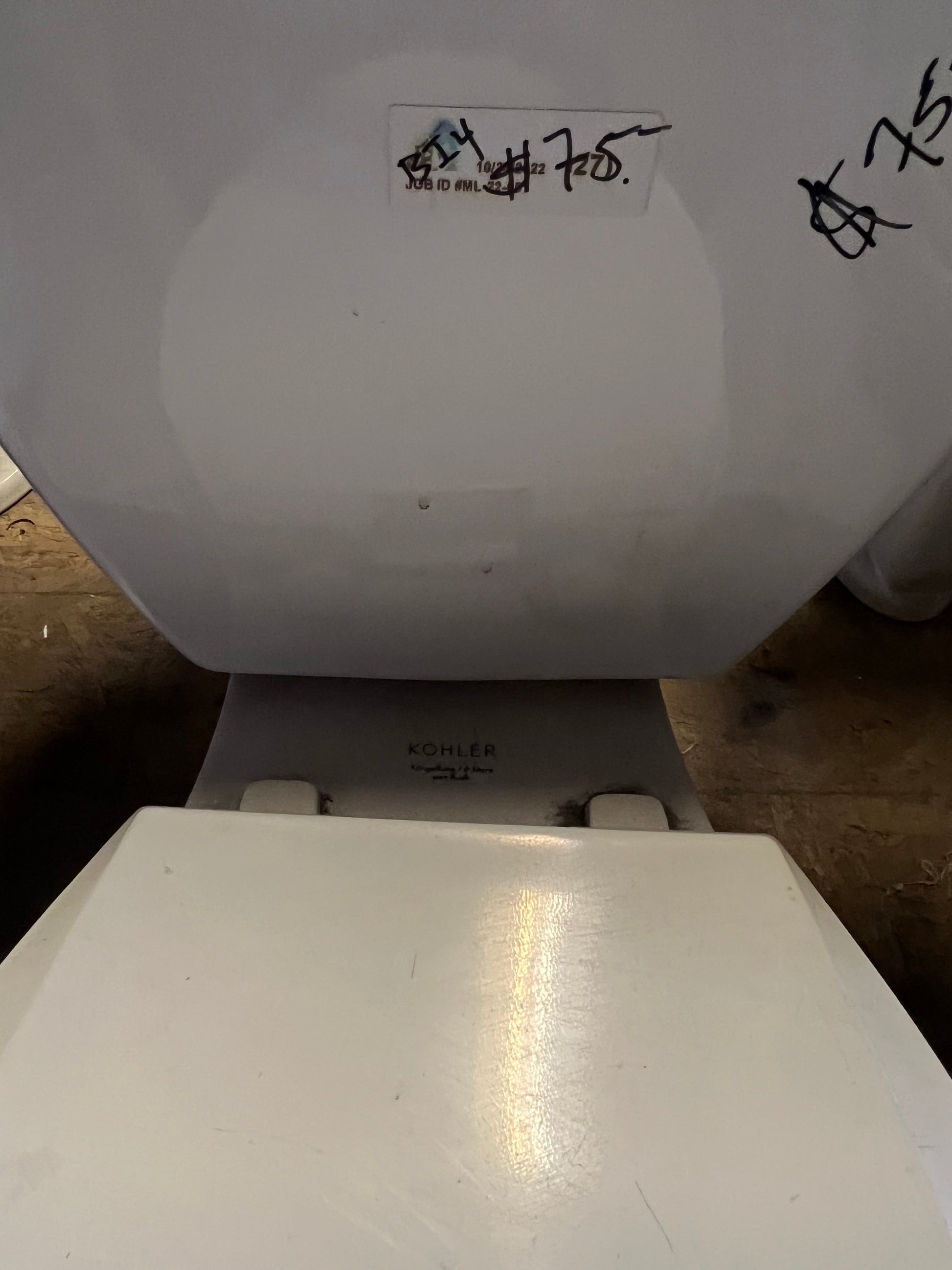Kohler two-piece toilet white B14 | The ReUse People Oakland