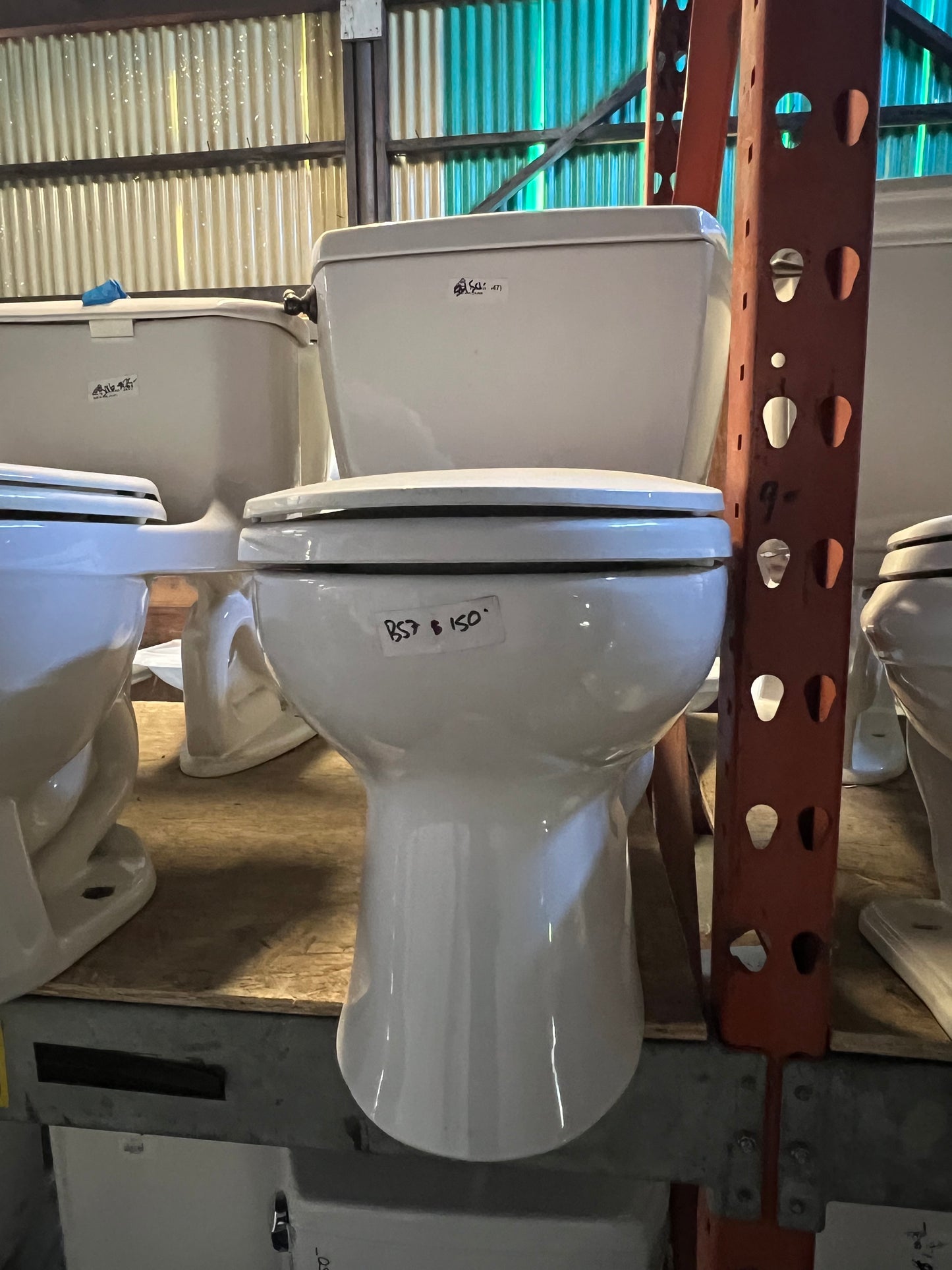 Toto two-piece toilet white BS7 | The ReUse People Oakland