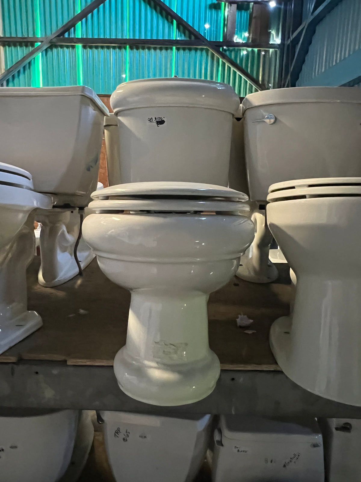 Two-piece toilet white OR | The ReUse People Oakland