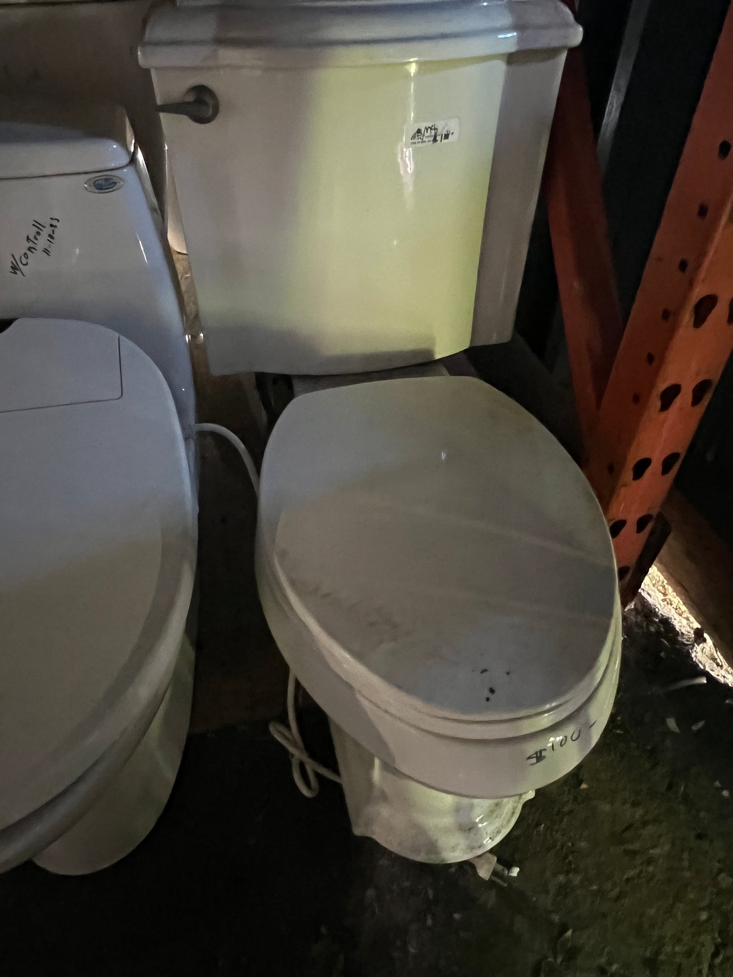 Two-piece toilet white $100 | The ReUse People Oakland