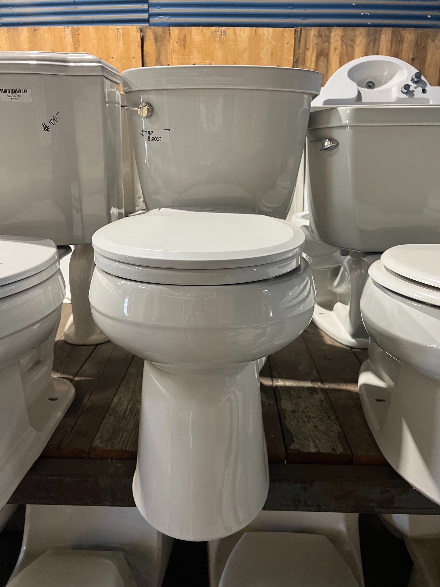 Toilet · Two-Piece · Brondell Bidet Seat · TRP
