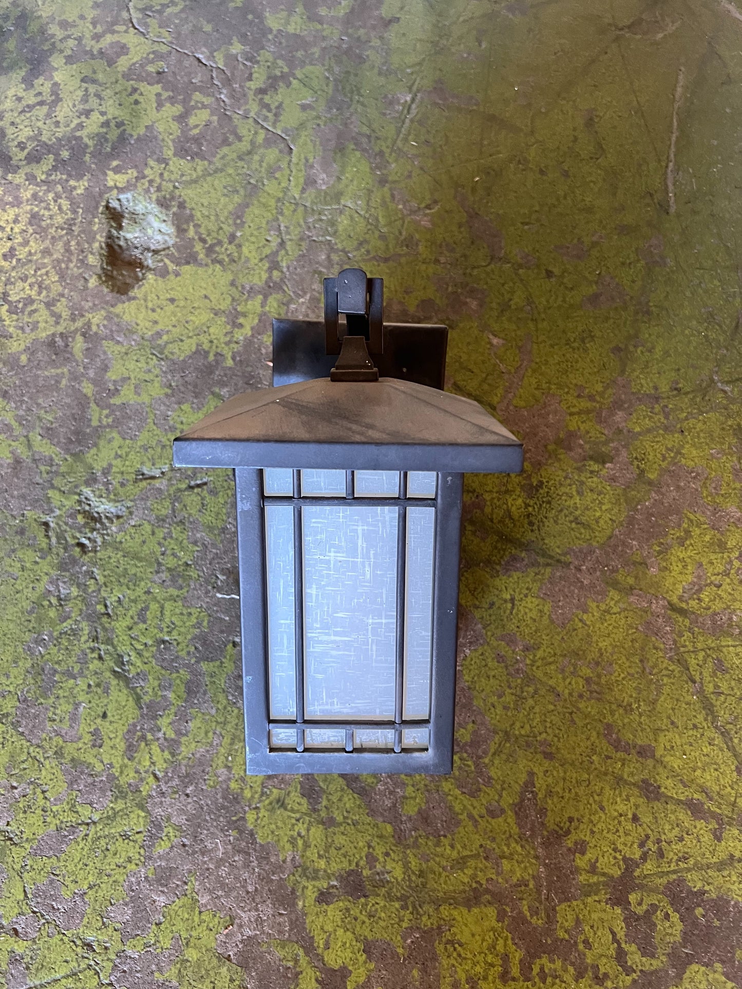 Outdoor Wall Lantern · Black · Frosted · CY1