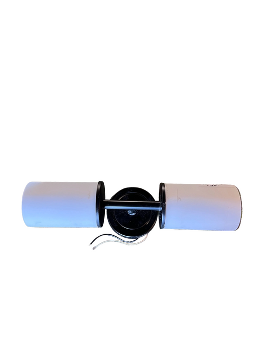 Wall Sconce · Dual Cylinder · Black · CY1