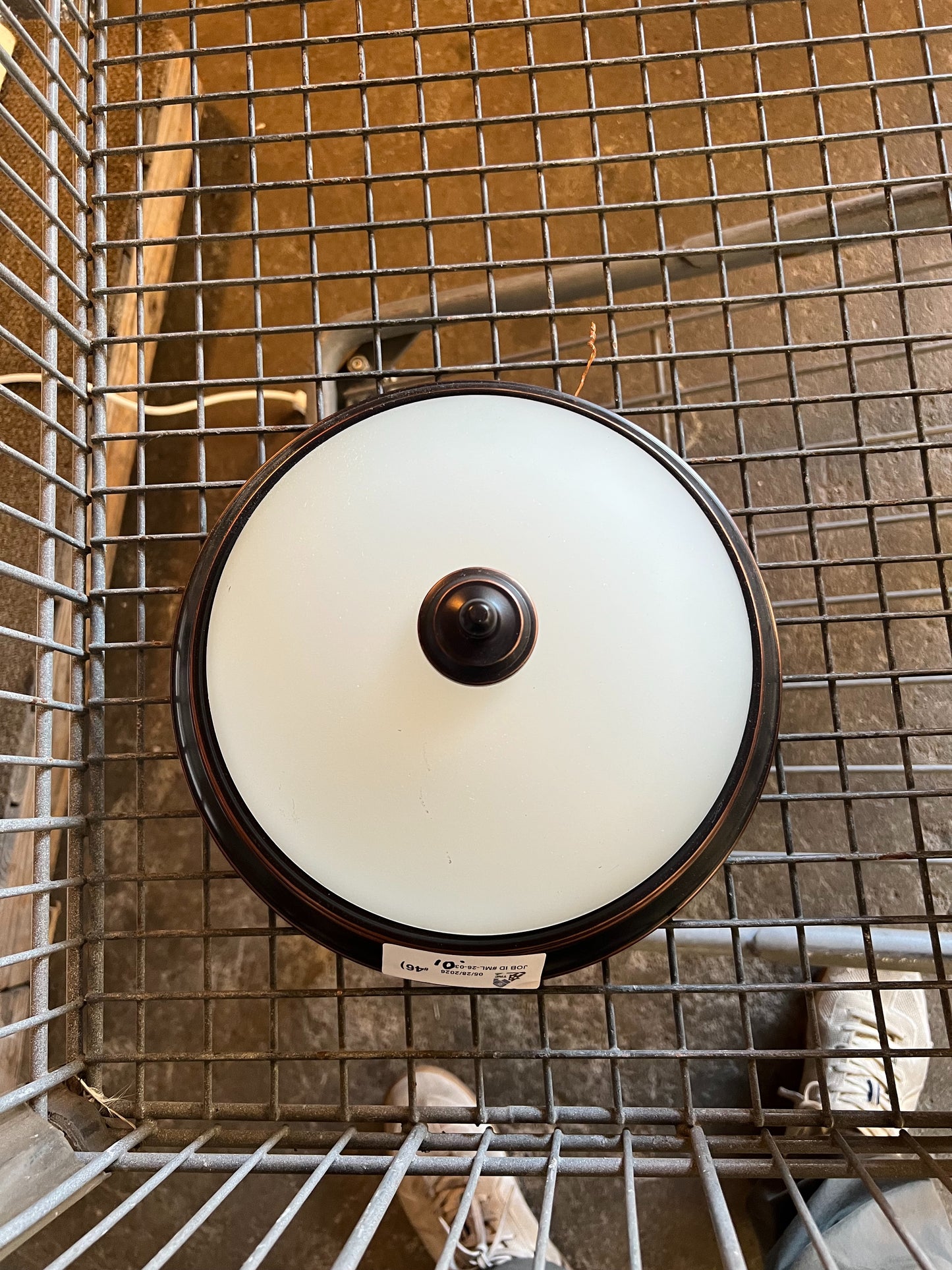 Ceiling Light · Flush Dome · Bronze · CX7