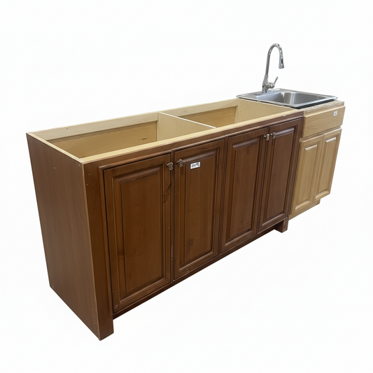 Cabinet · Kitchen Base · Brown · 66×35.25×24.5 · CX9