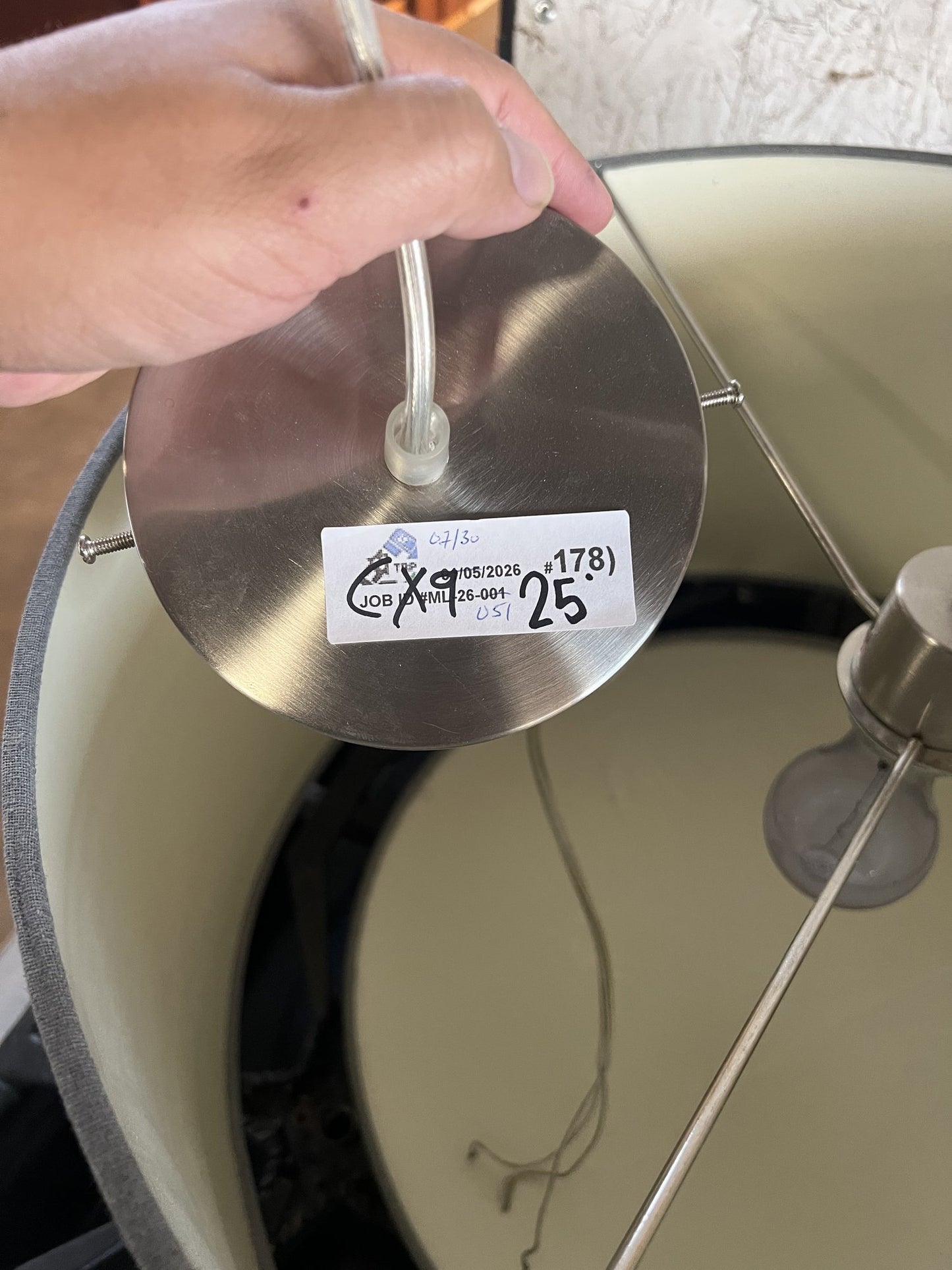 Pendant · Drum · Grey · CX9 | The ReUse People Oakland