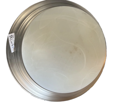 Ceiling Light · Flush · Frosted · Nickel · CW8