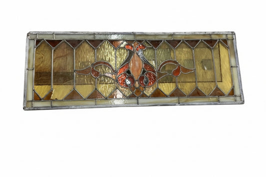 Vintage Stained Glass Window