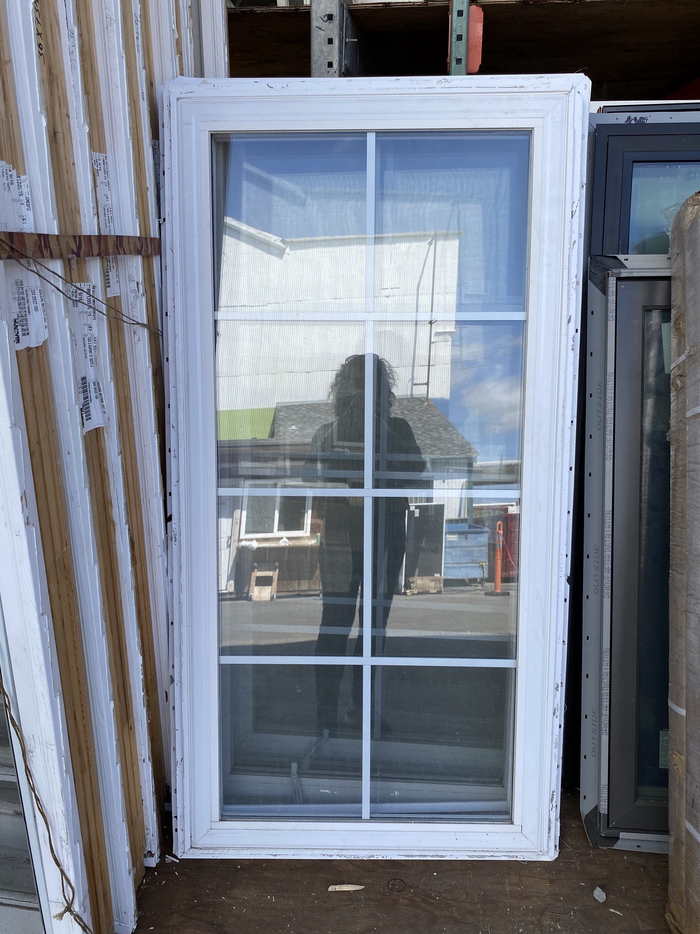 Vinyl double pane windows TRP