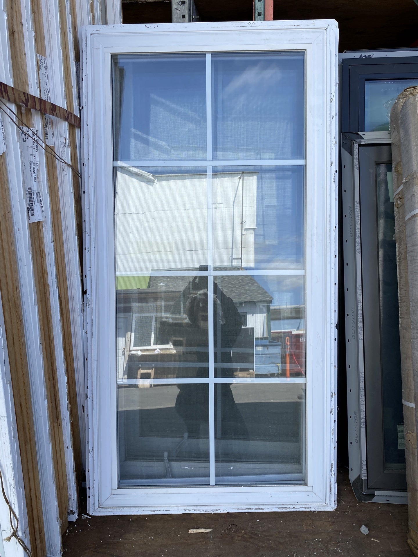 Vinyl double pane windows TRP