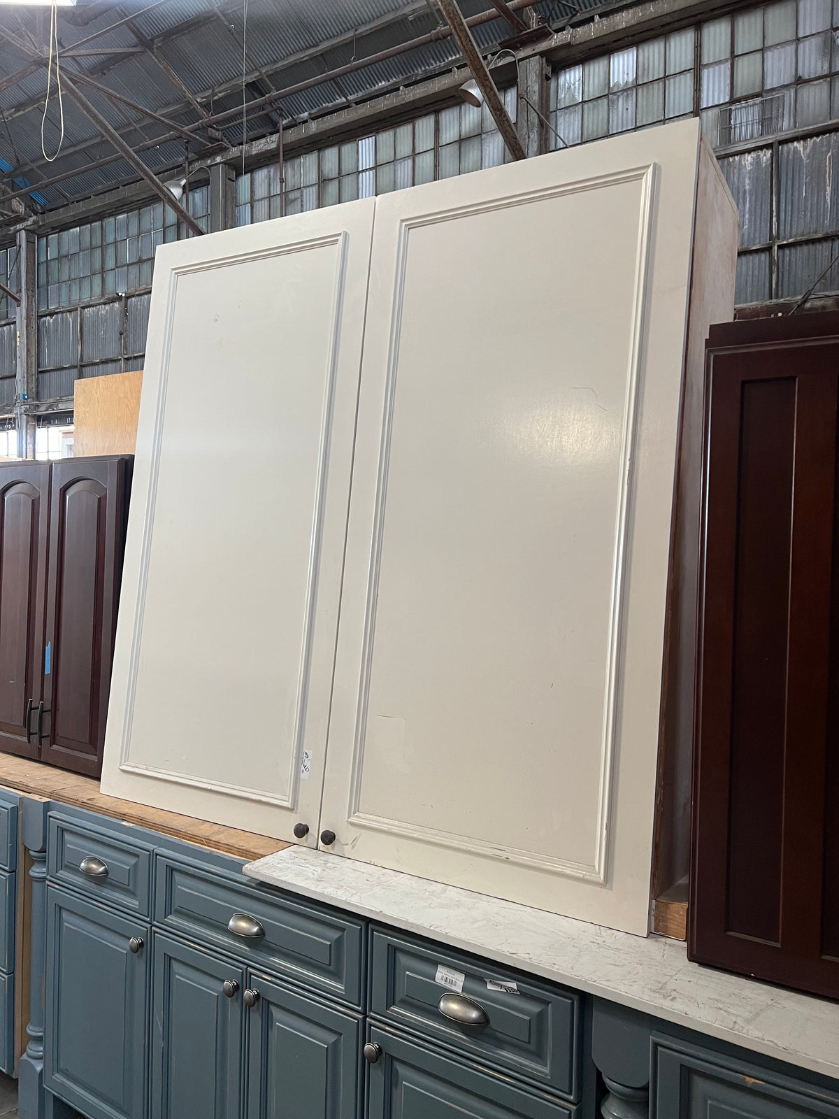 Cream kitchen cabinet 59x60, CT7 | The ReUse People Oakland