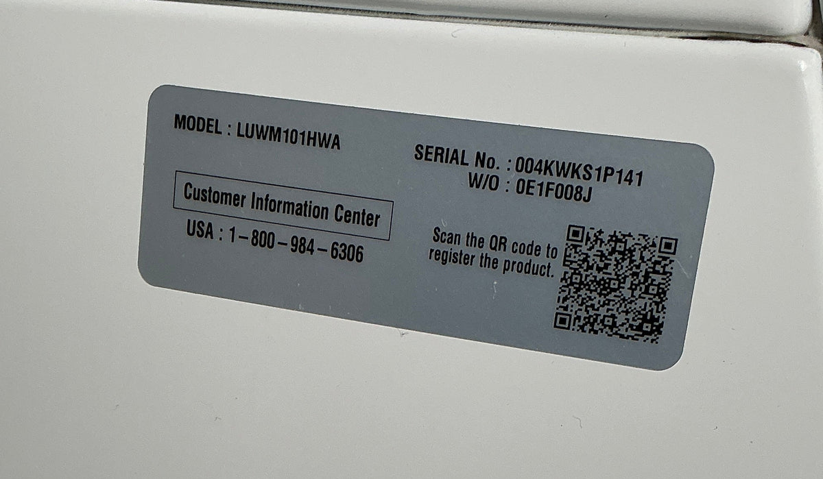Washer, LG, CD1