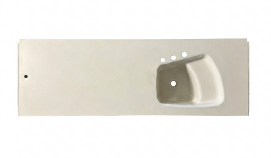 Kitchen Sink with corian countertop