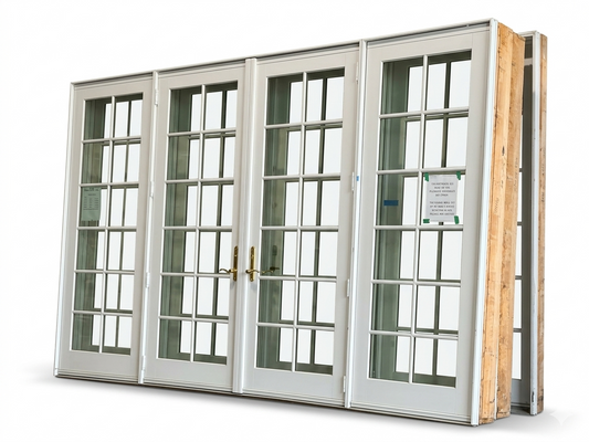 Door, French, Out-swing, Dual Pane With Side Panels, TRP