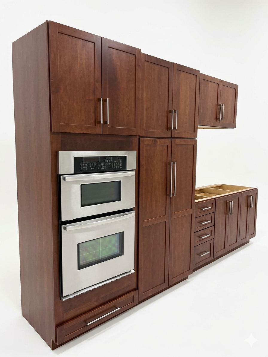 Kitchen Cabinets Set, 15 Pcs, CS6