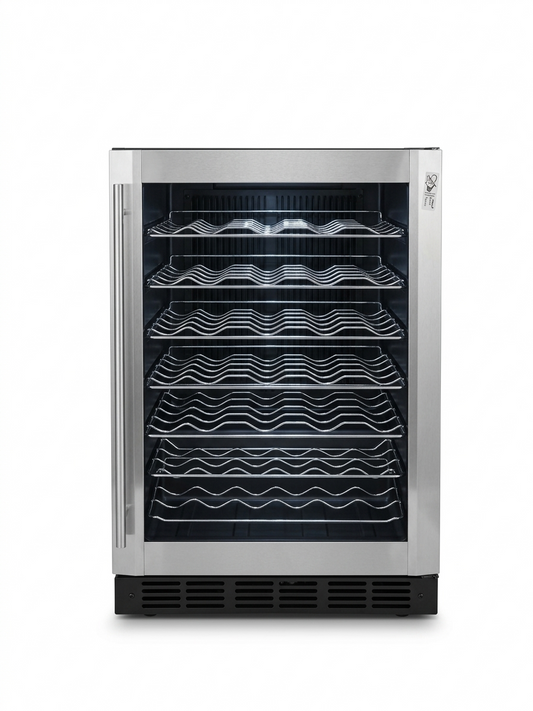 Wine Refrigerator, Magic Chef, 52 Bottles, New, CT9