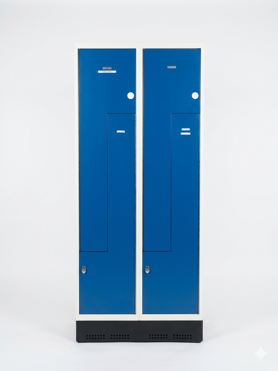 Lockers, Metal, 2 Compartment, AC-C