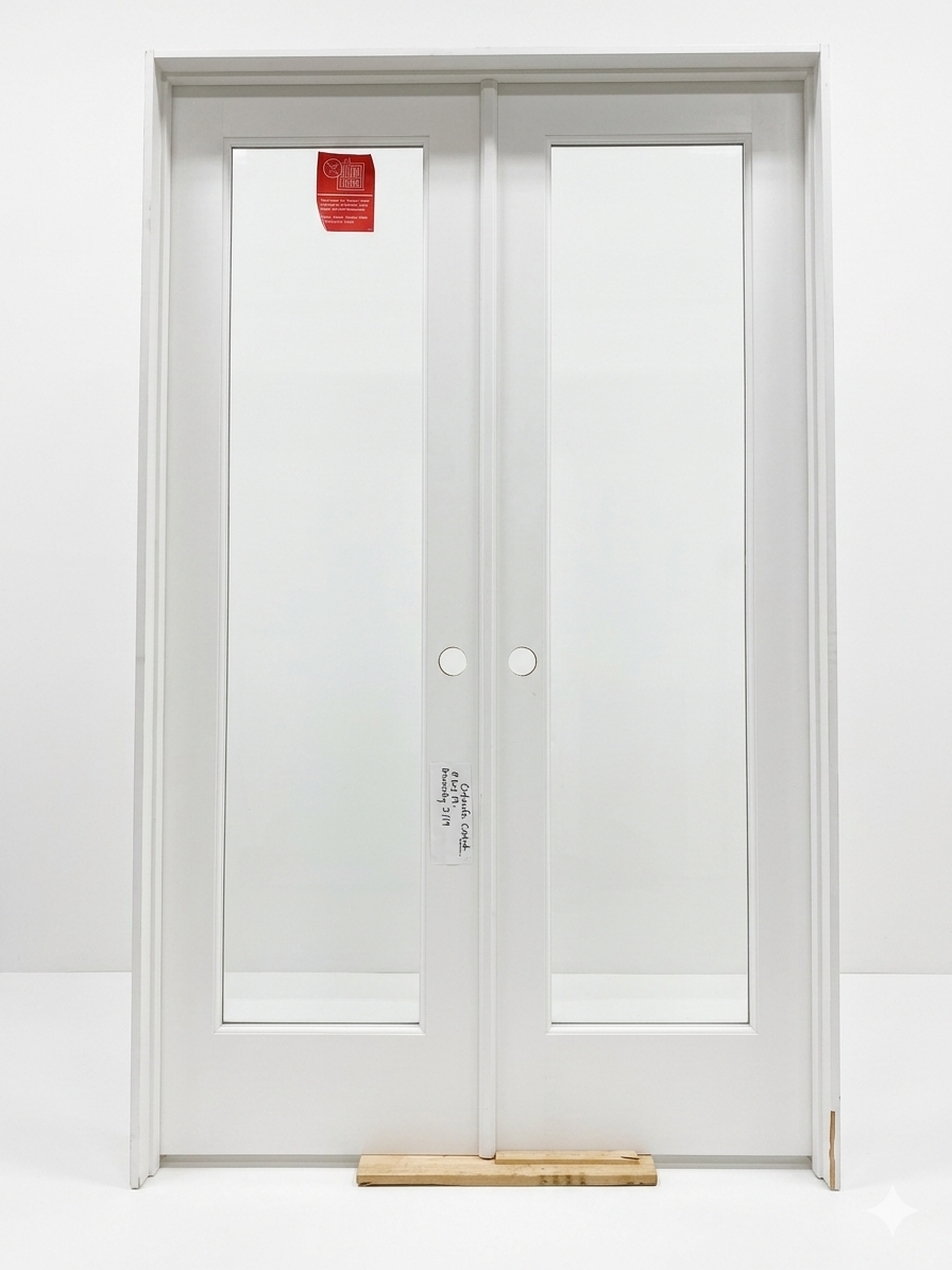 Wooden Exterior Double Door TRP