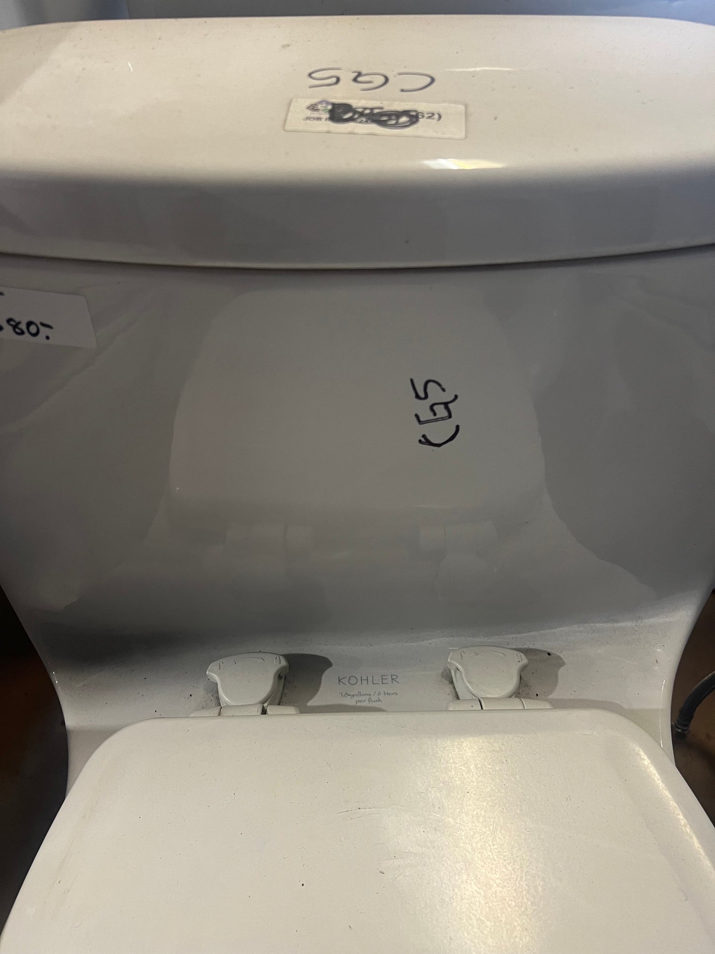 Kohler toilet brand mark, CG5 | The ReUse People Oakland