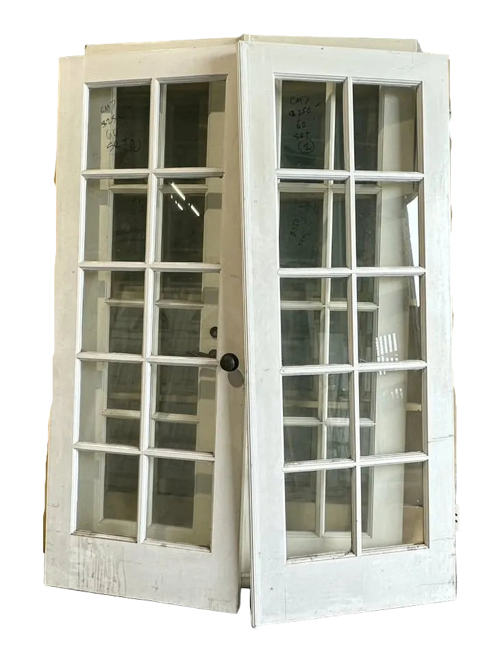 White Wood French Doors